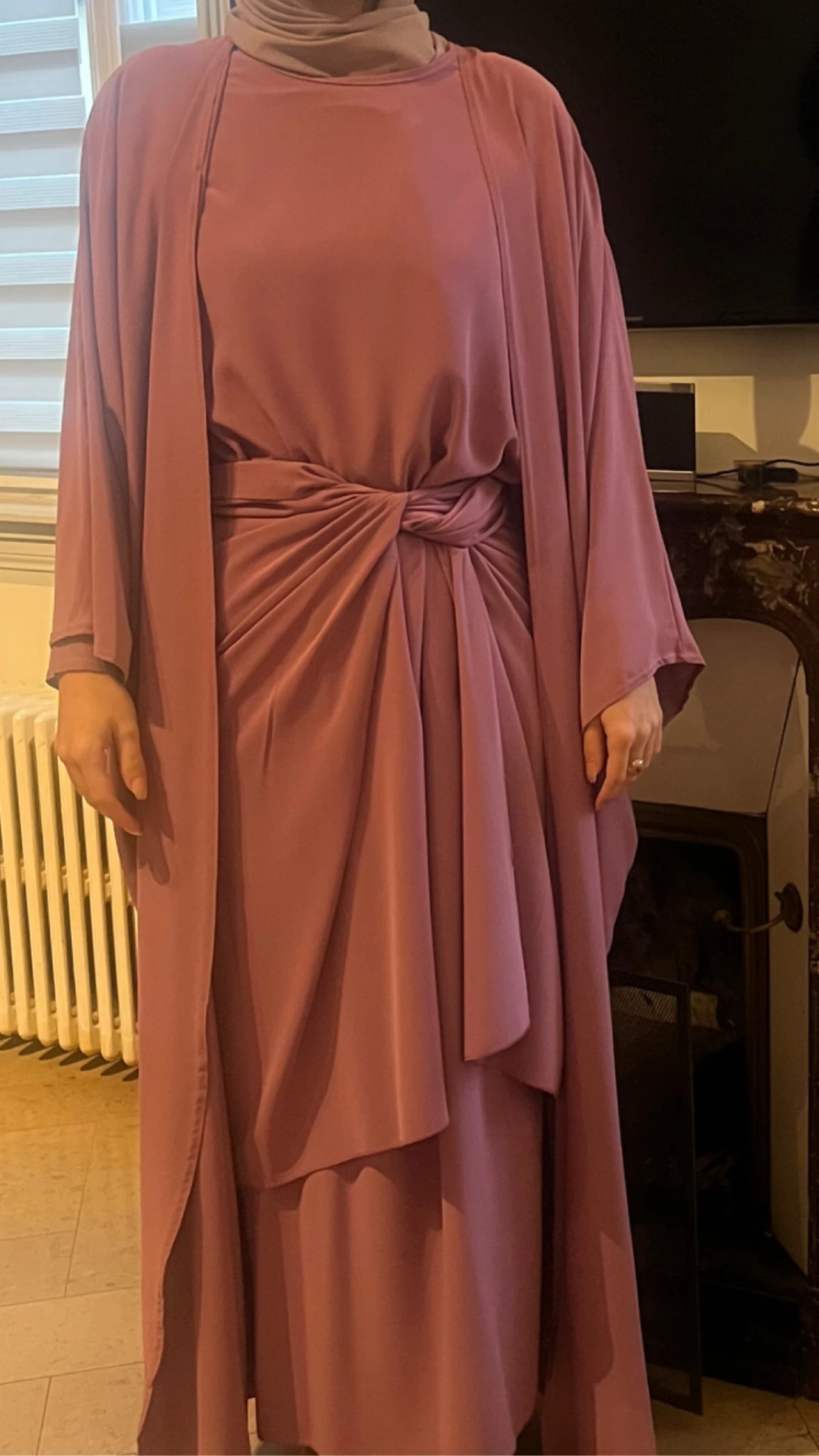Ensemble 3 pieces rose